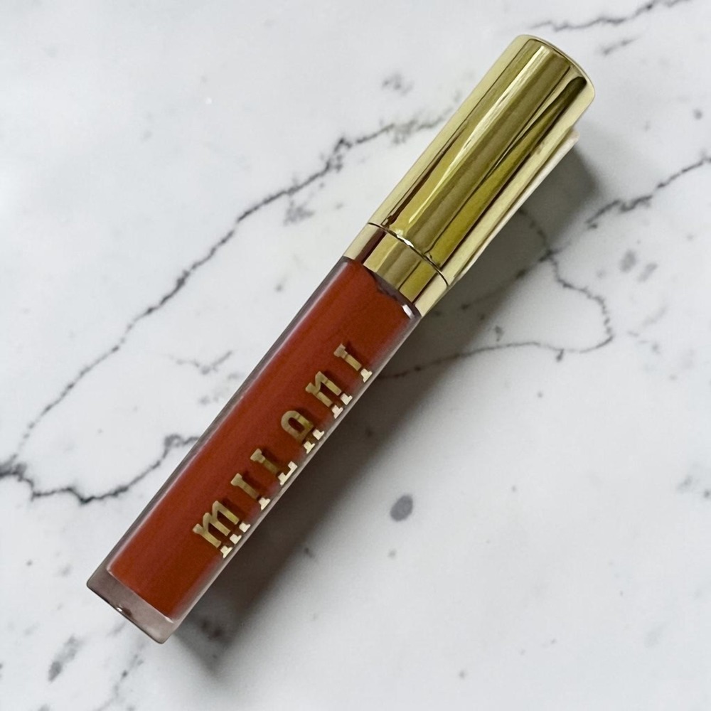 Milani Stay Put Liquid Lip Matte Longwear Lipstick 0.10 oz 190 We Stan Earth